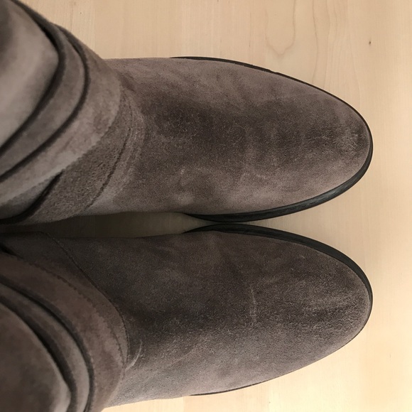 Stuart Weitzman Ranch Dressing Boots - Seal Velour - Picture 5 of 7